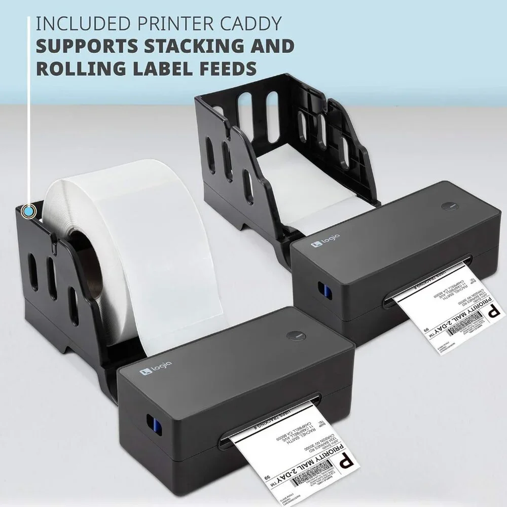 Logia Thermal 300 DPI Label Printer Barcode Shipping Labels Lk. NEW